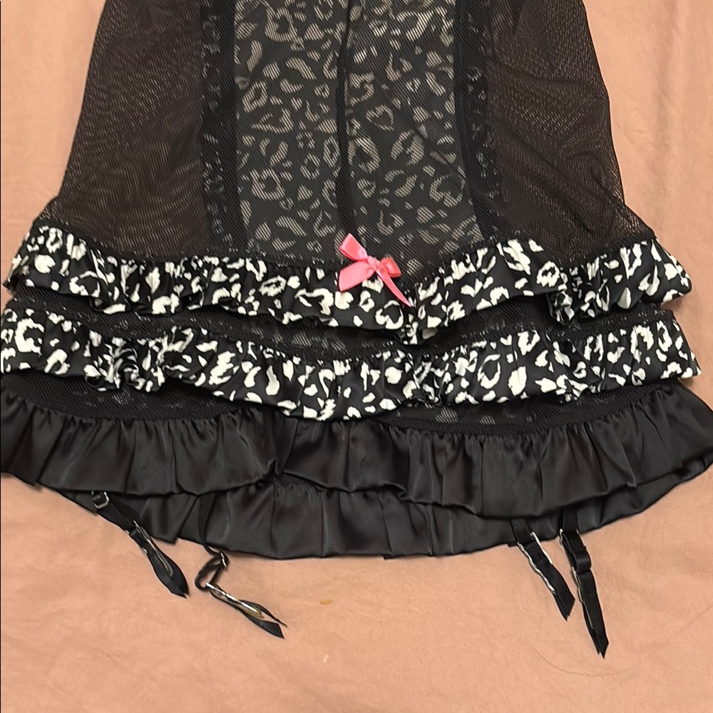 Victoria’s Secret NWT Black and White Leopard Print Bustier - Picture 7 of 7
